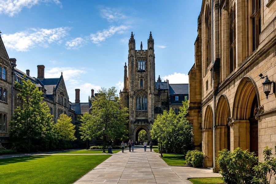 Campus universitario en Europa